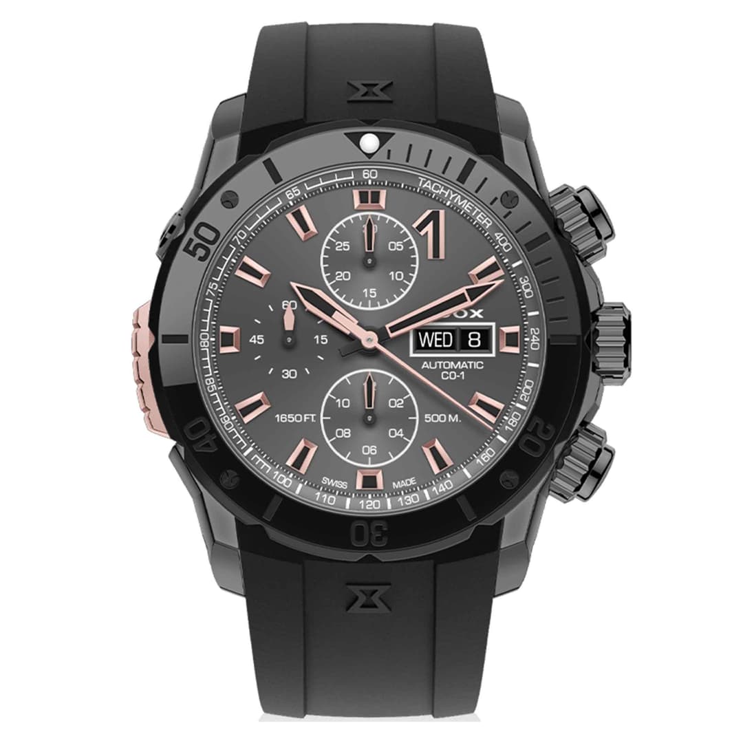 ساعت-مچی-مردانه-ادوکس-مدل-0112837GNRCAGNR